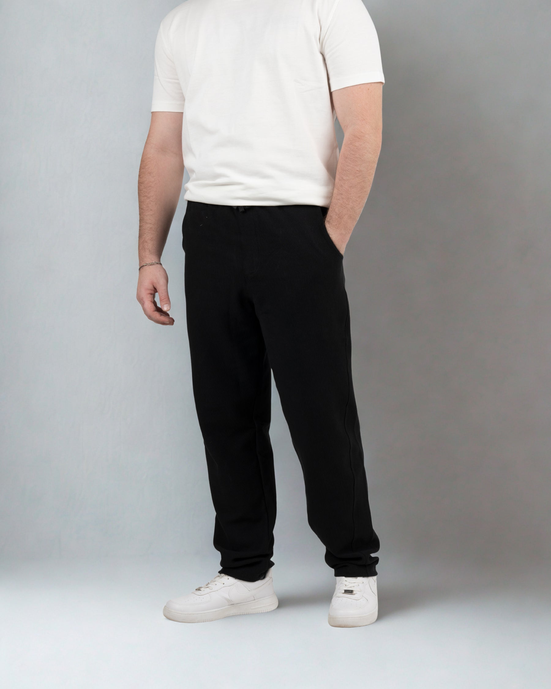 summer corduroy black set