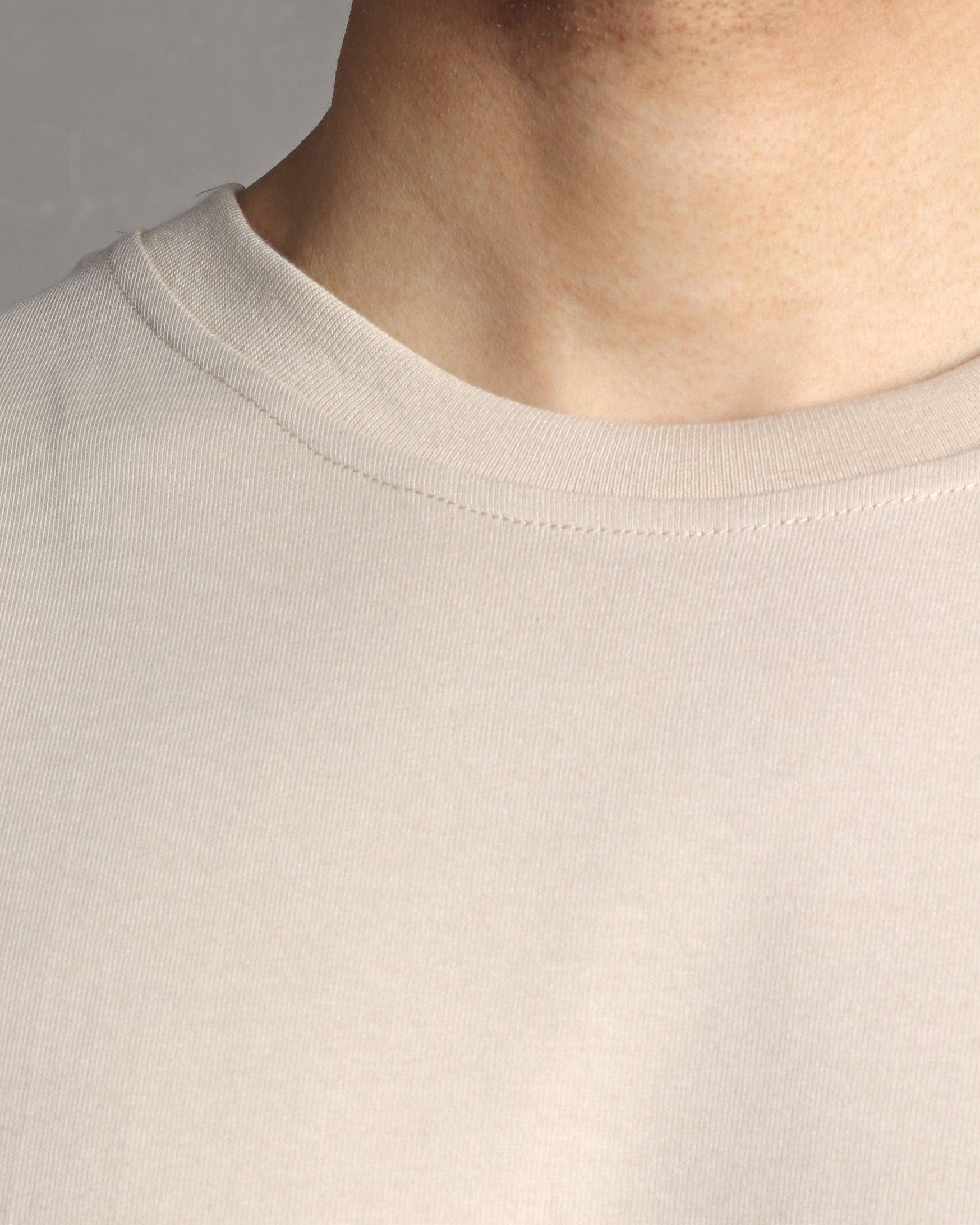 Biege relaxed fit T-shirt