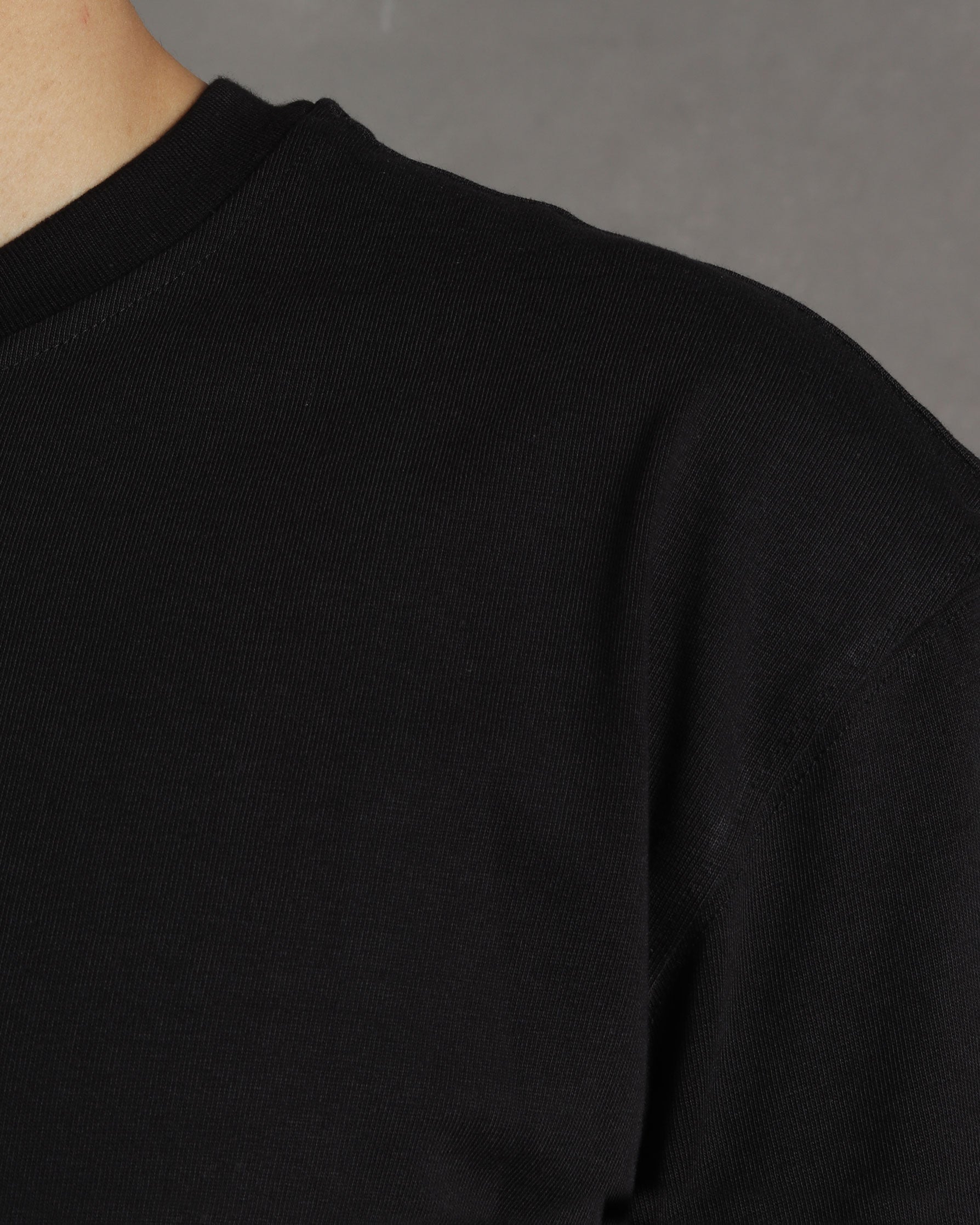 Black relaxed fit T-shirt