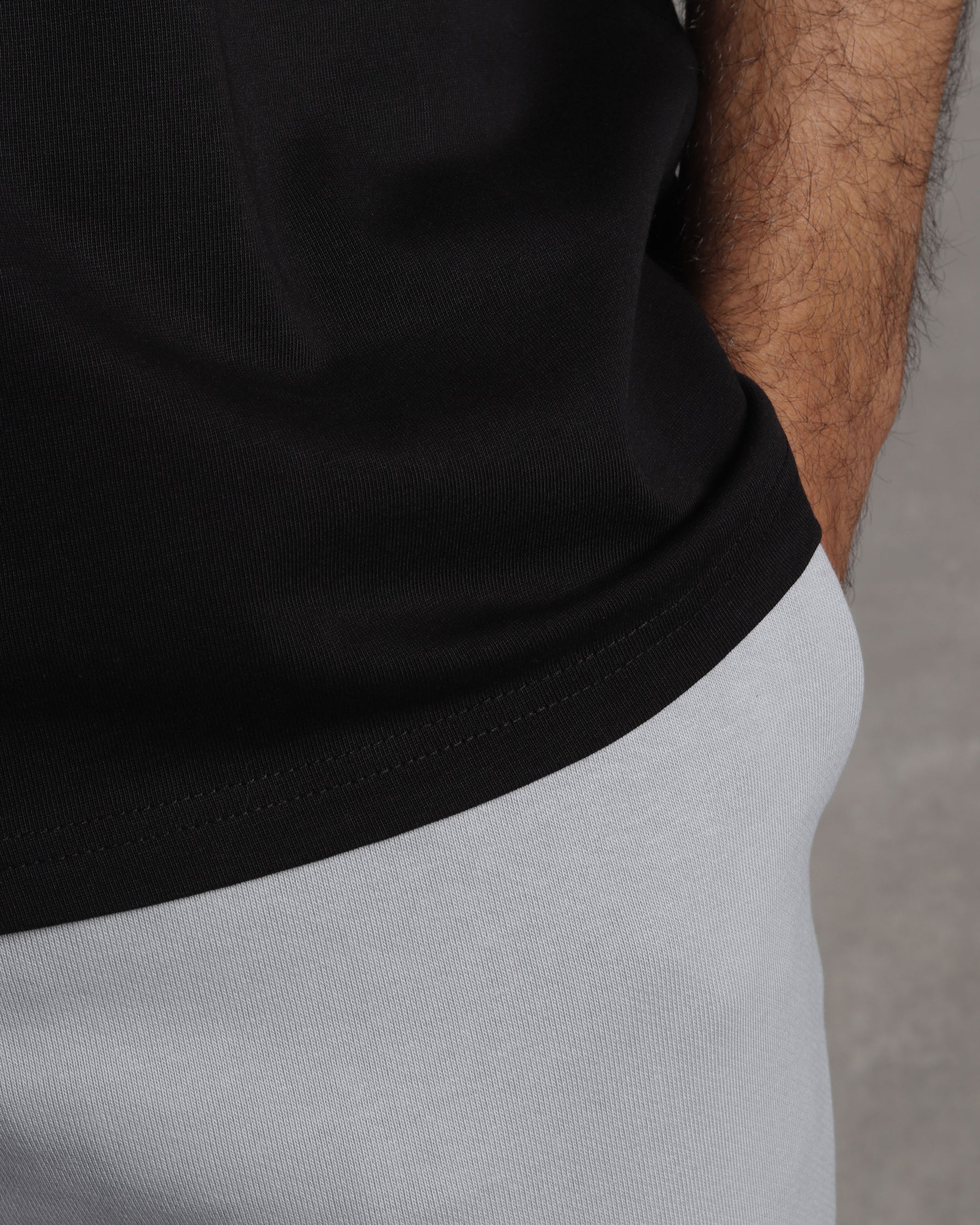 Black oversize fit T-shirt