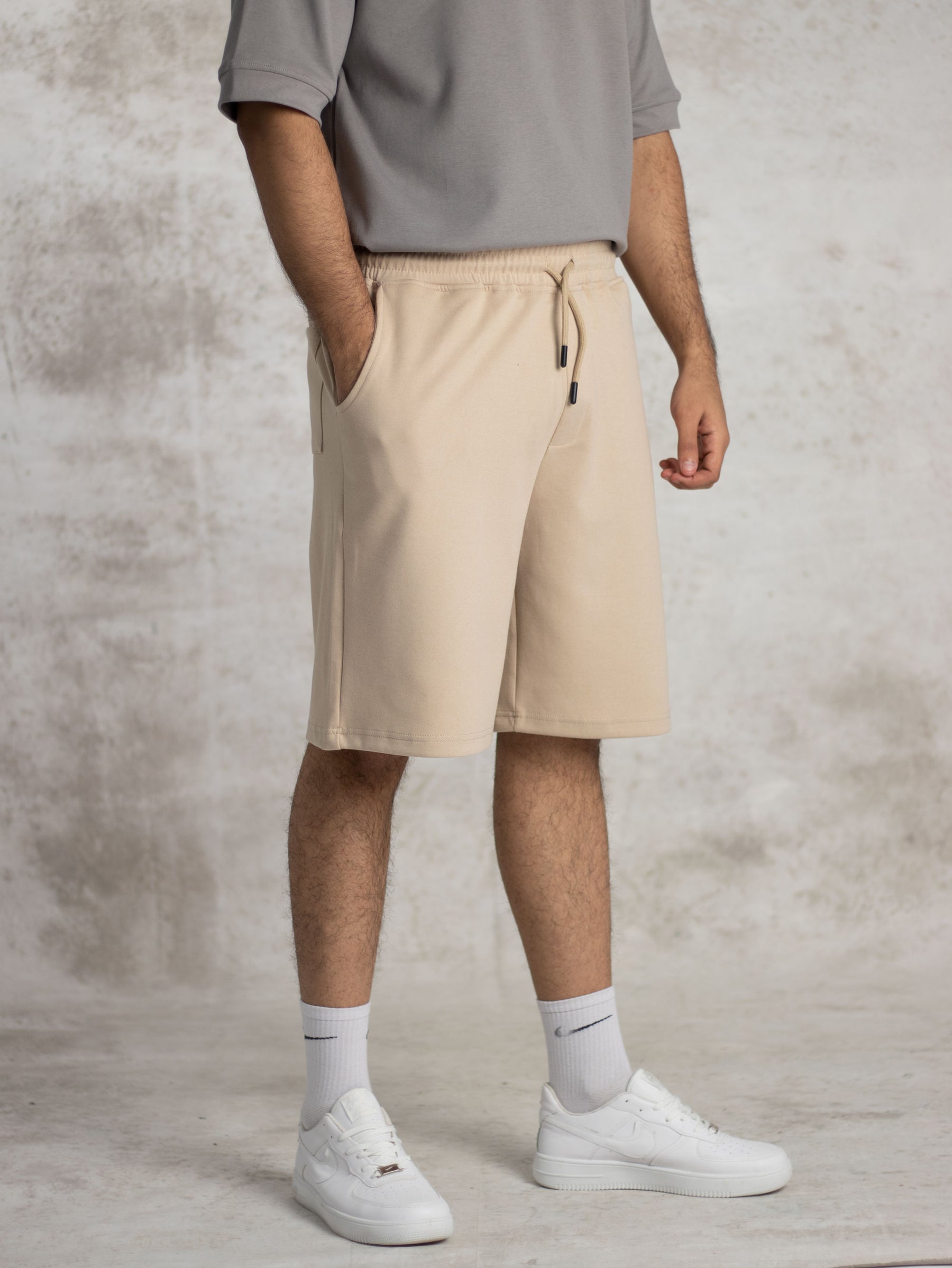 Biege jazz short