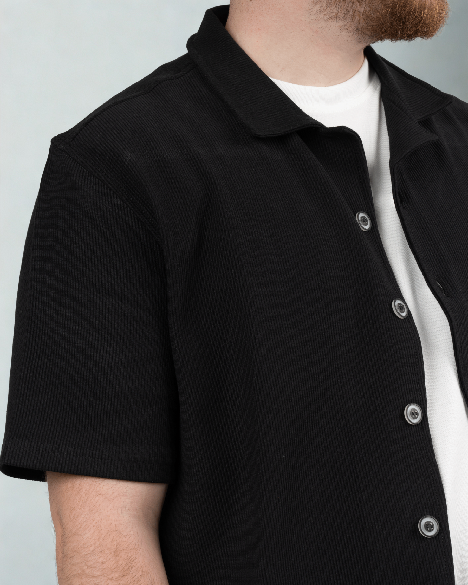 summer corduroy black set