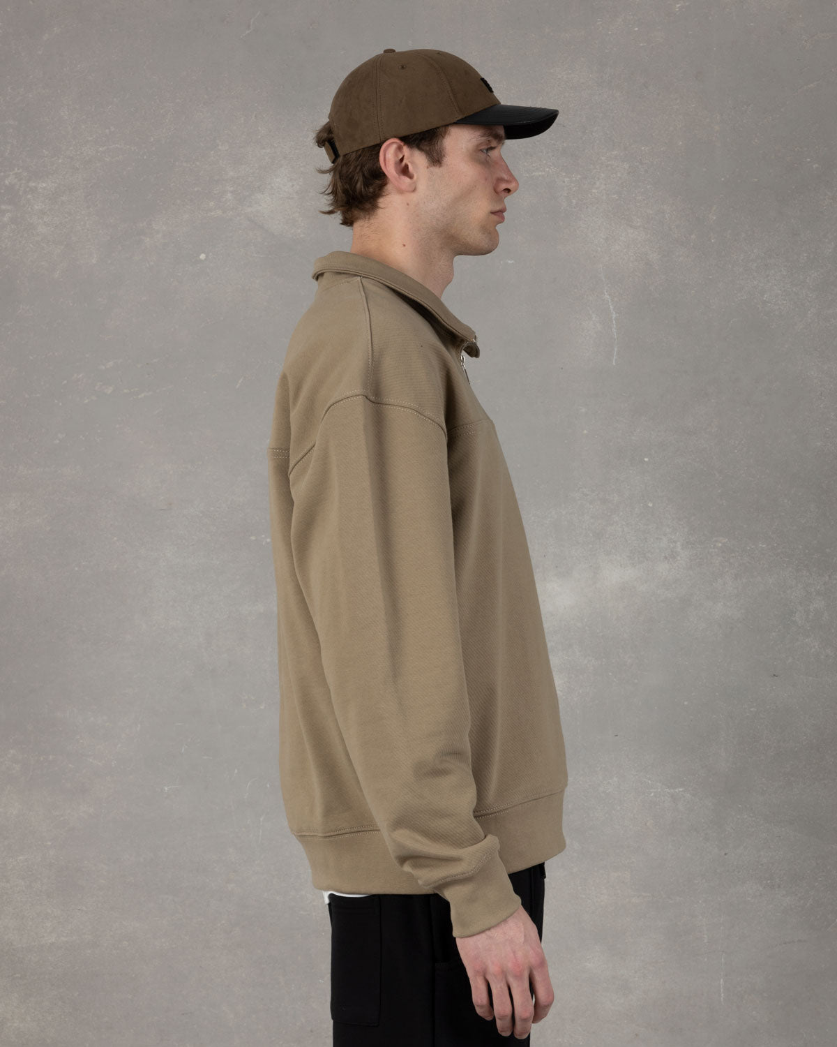 Caffe quarter-zip sweatshirt