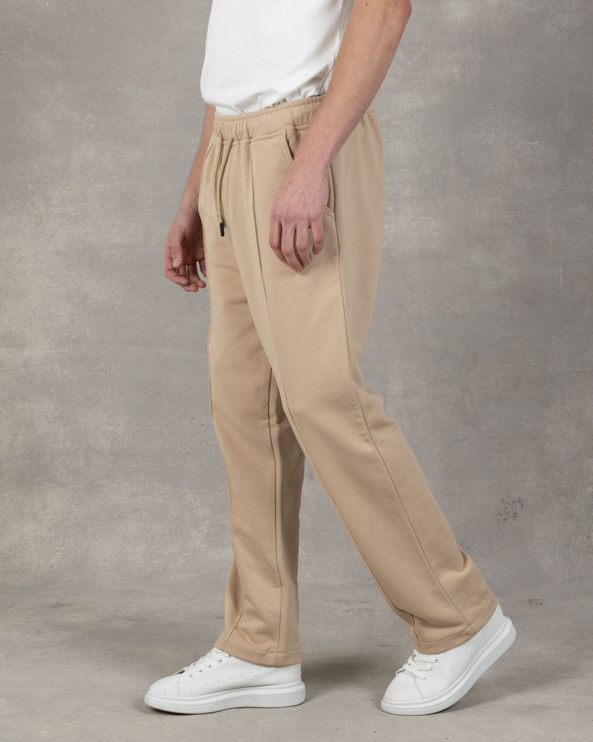 Light cotton beige sweatpant