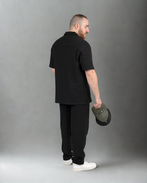 summer corduroy black set