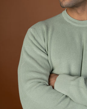 Matcha knitted sweater