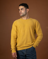 Mustard textured sweater
