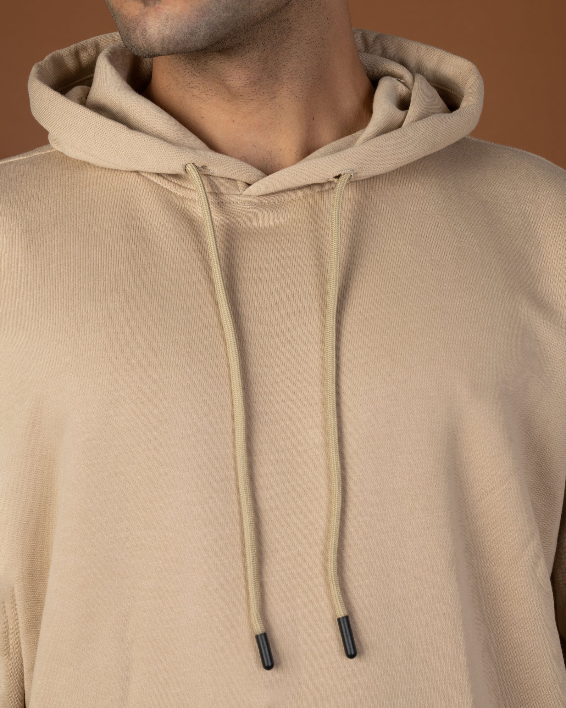 Beige hoodie