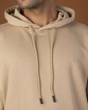 Beige hoodie