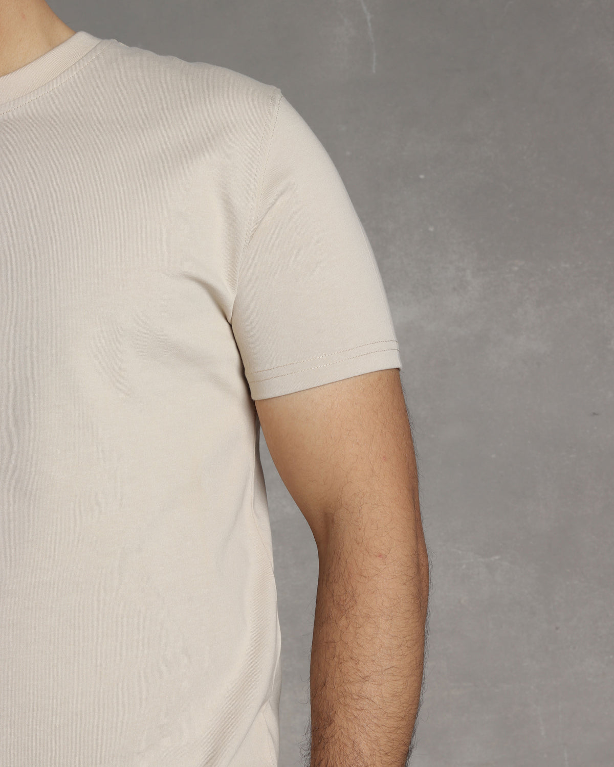 Biege regular fit T-shirt