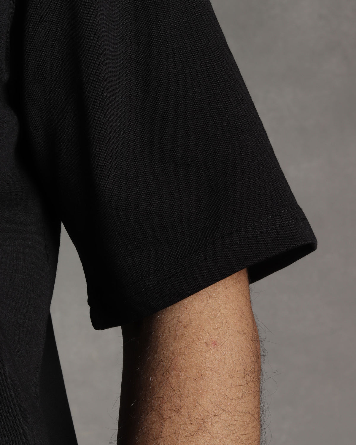 Black oversize fit T-shirt