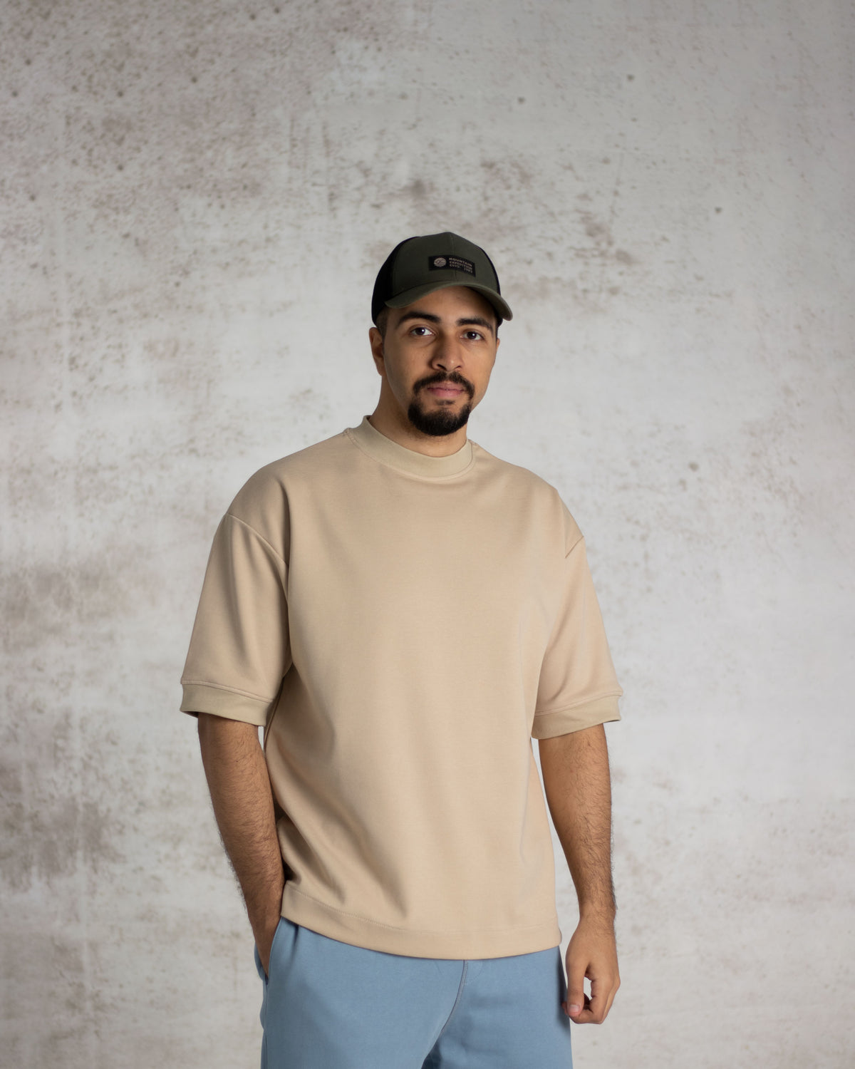 Biege jazz T-shirt