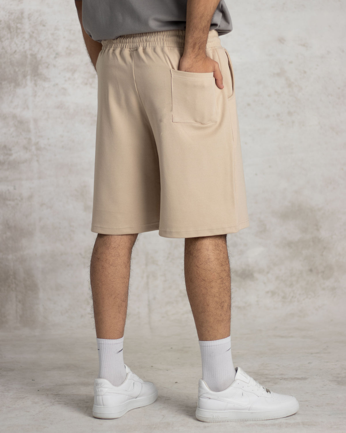 Biege jazz short