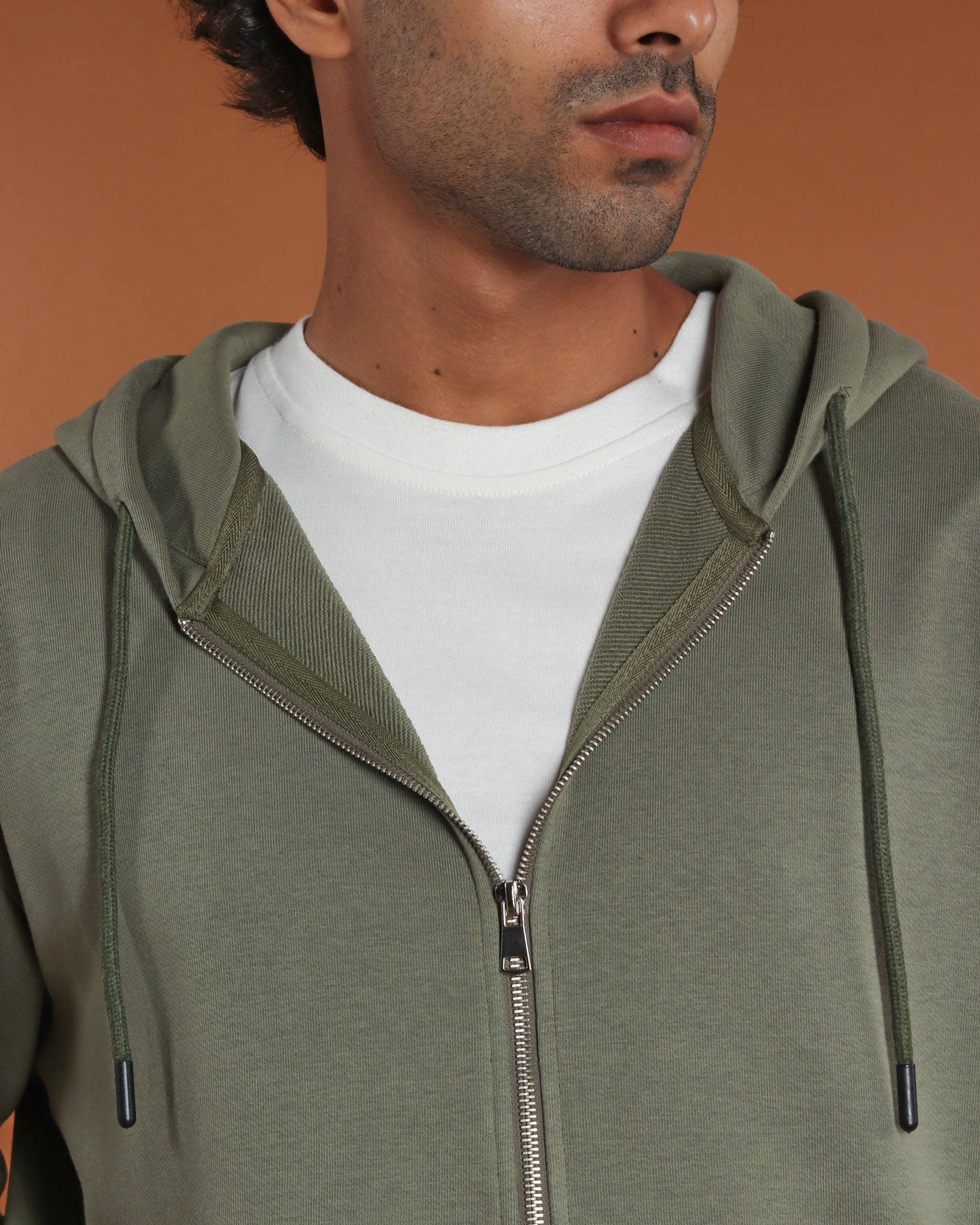 Matcha zipper hoodie