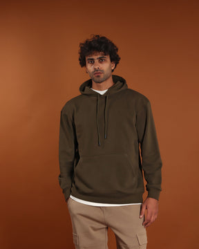 Olive green hoodie