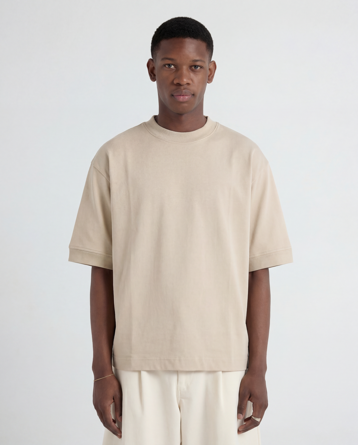 Biege jazz T-shirt